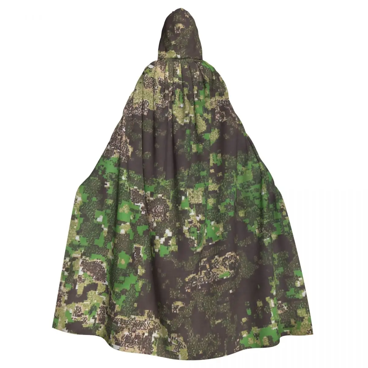 Tribal Camouflage Light Zipper Cloak