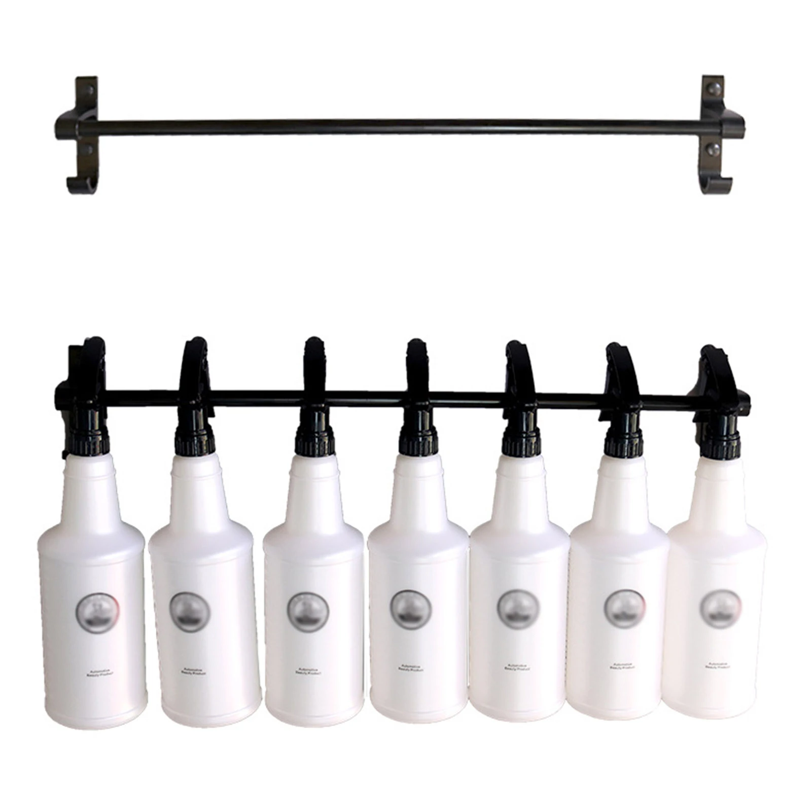 car wash foam sprayer Car Wash Tool Spray Bottle Storage Rack Kit Car Beauty Shop Accessories Wall Mounted Display Stand Auto Cleaning Tools Hanger Car Washer