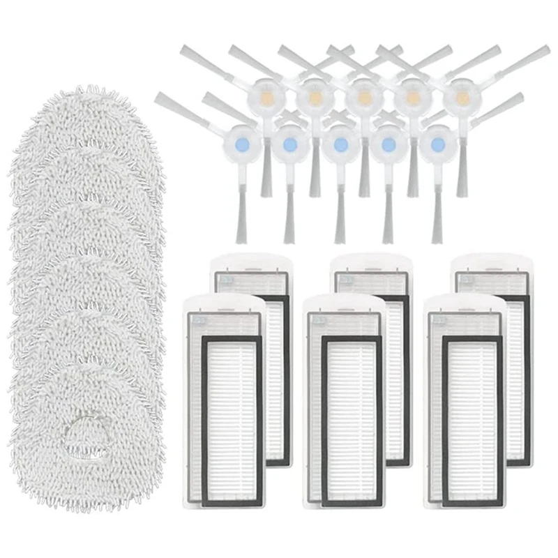 

For NARWAL T10 Robot Vacuum Cleaner Side Brush HEPA Filter Mop Cloth Replacement Accessories Parts