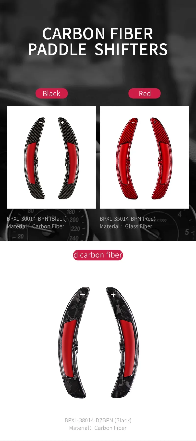 T-carbon Paddle Shift For Porsche 911 991 Boxster Cayman 718 Cayenne Macan Panamera 911 981 Carbon Fiber Paddle Shifter