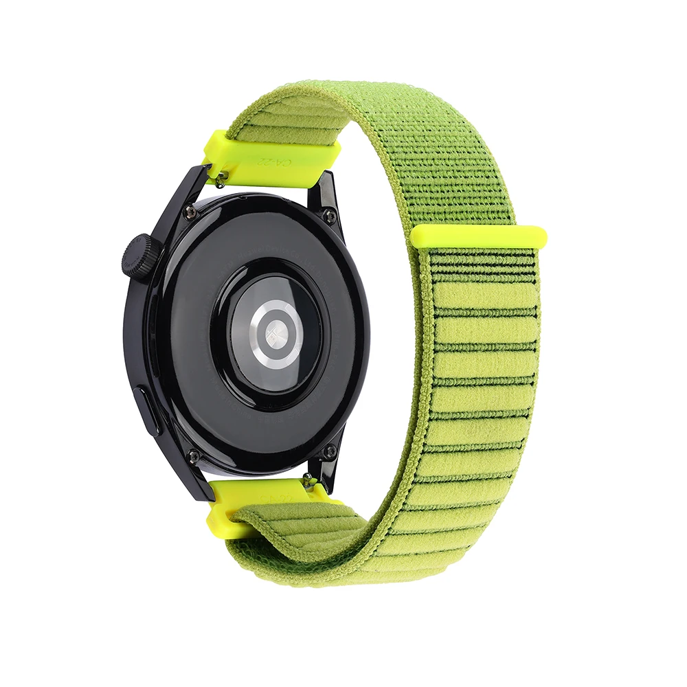 Premium 22mm Nylon Strap - Ultra-Soft, Washable Replacement Watch Band