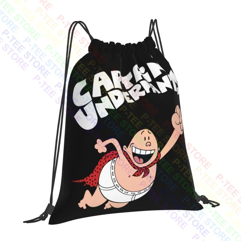 Captain Mutande-Libri Std Pilkey World Book Day Borse Con Coulisse Borsa Da Palestra Cute Softback Zaino Da Equitazione Personalizzato