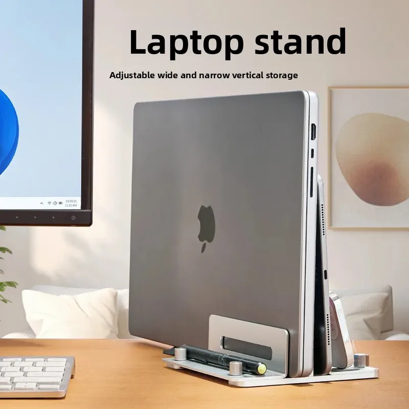 데스크탑 스탠드 노트북 홀더 수직 Mac 미니 M4 호스트 라우터 탑 박스 컴퓨터 스토리지 중국산 사무용품 용품