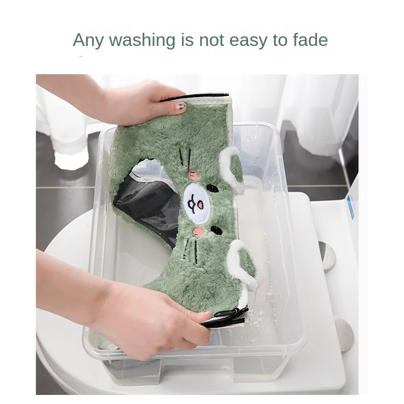 Home cute toilet seat cover warm winter closestool cushion WC Cape zipper Four Seasons universal soft toilet seat pad potty mats 3