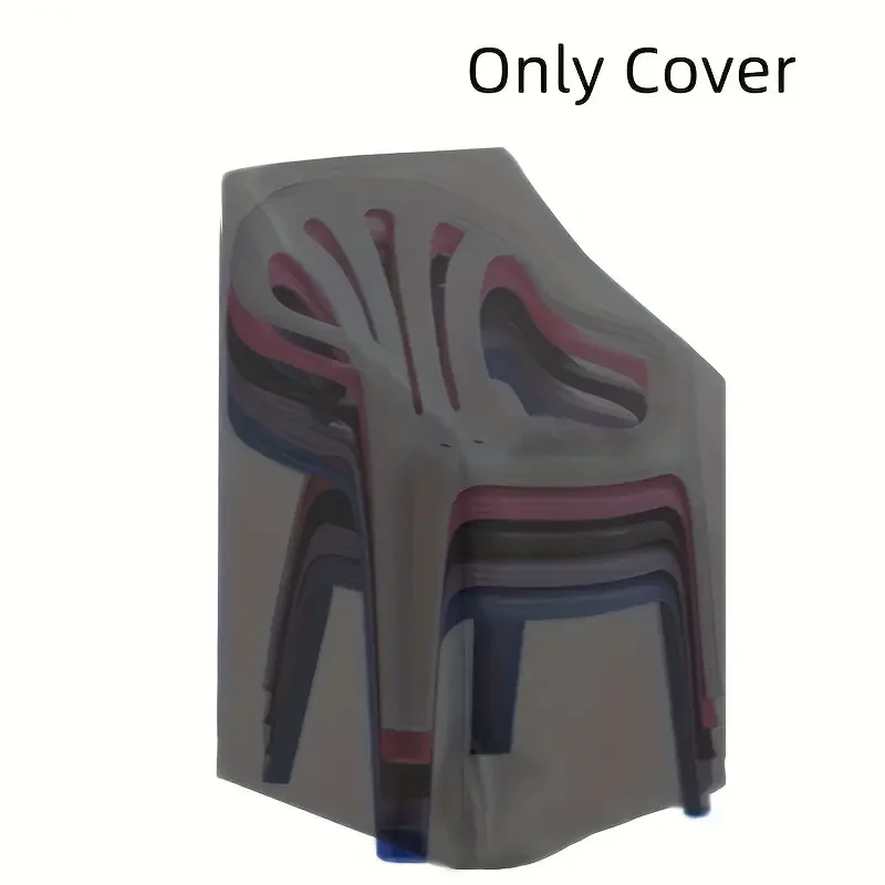 Deluxe Stackable Outdoor Chair Cover - Durable, Weather-Resistant Protection