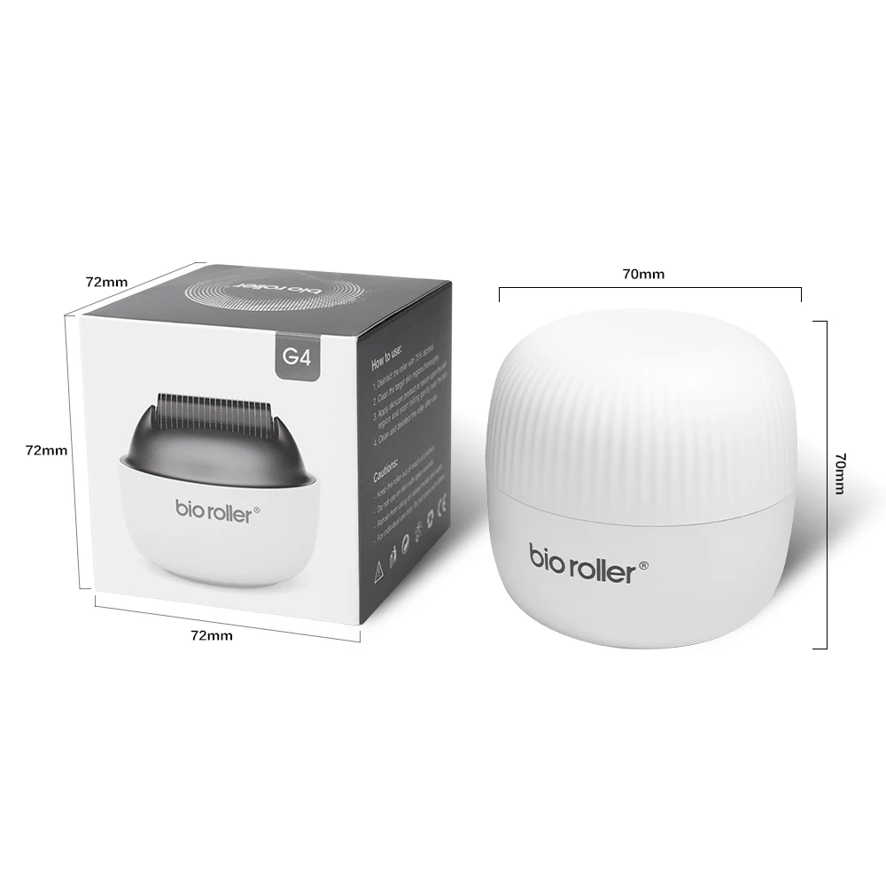Bio Roller G4 Derma roller Microneedle 1200pin Titanium Needle