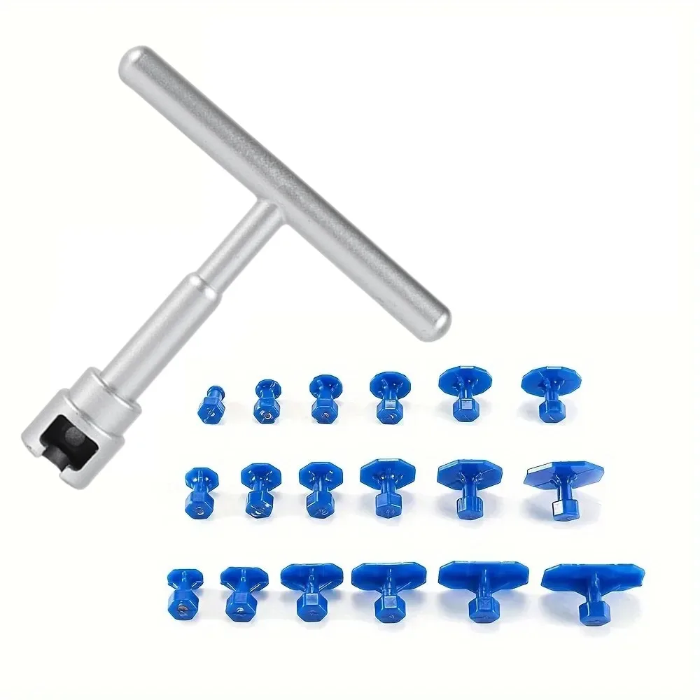 Car Dent Repair Tool Auto Body Part Mechanical Sheet Metal Paintless Dent Removal Puller Kit Hand Tools Set