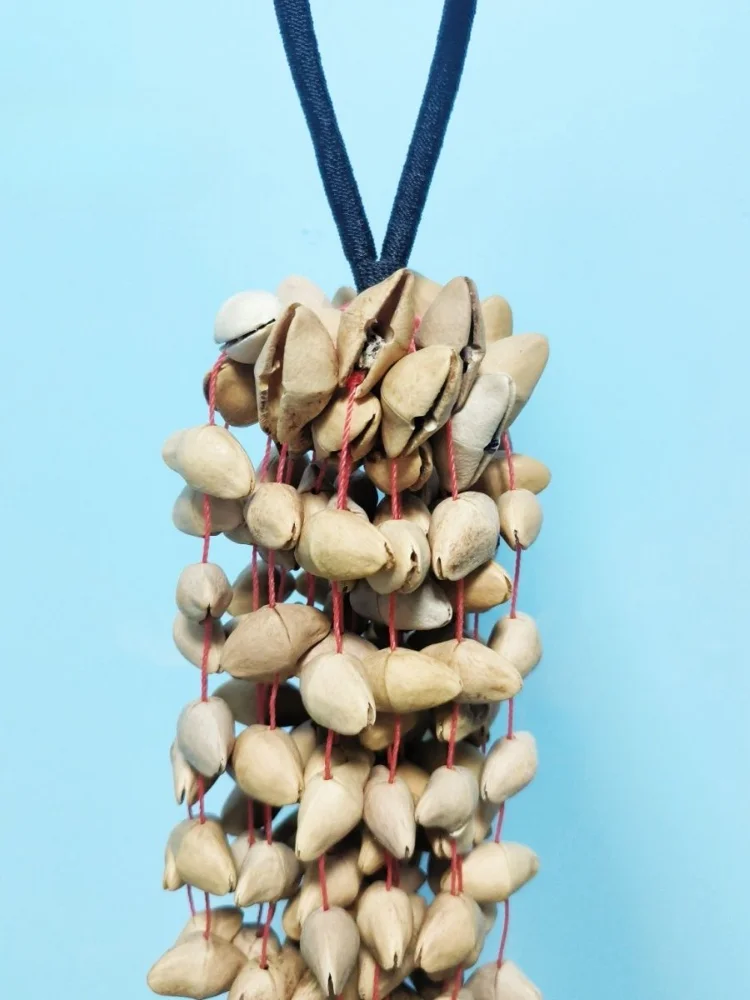 Terre Hand Bell Ring Accompanying Sound Healing Yoga Instruments Fruit Hand Wind Chime Shell Chime Tinkle Bell Instruments