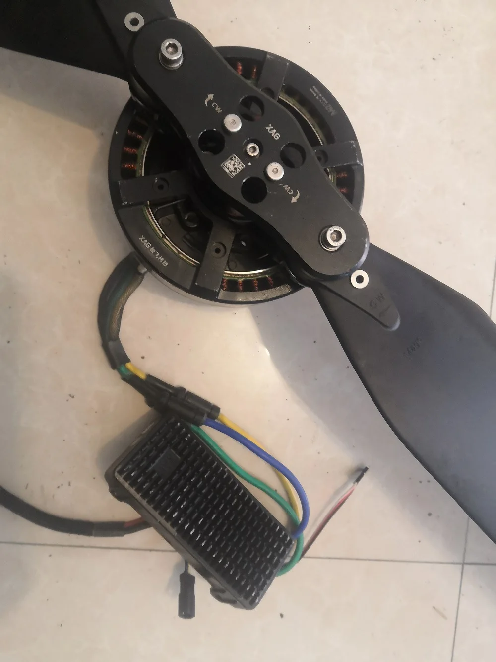 A40 CW Plant Protection Drone Brushless Potor DIY Manned UAV Suit Engine/Blade Clamp/Propeller/Buckle/ESC/Motor Base