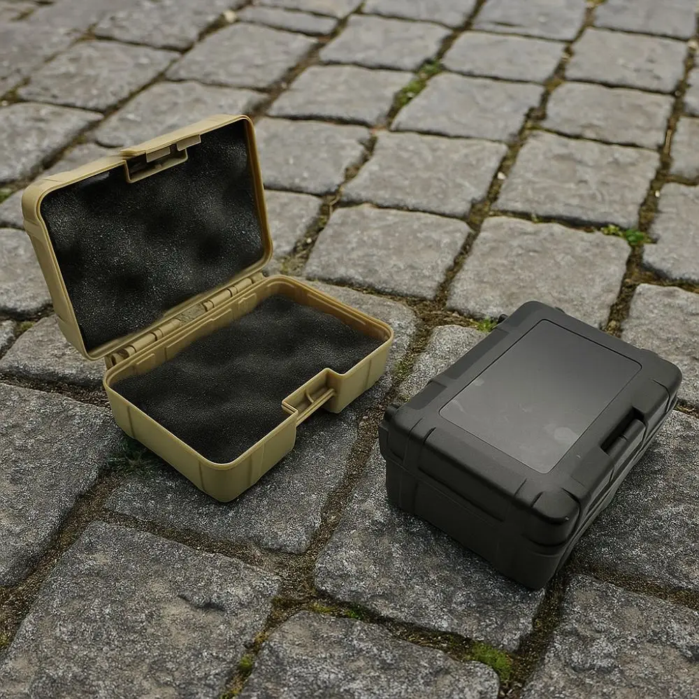 내구성이 뛰어난 플라스틱 도구 상자 방진 및 충격 방지 스폰지 도구 보관 가방 다기능 장비 도구 케이스 부품 상자