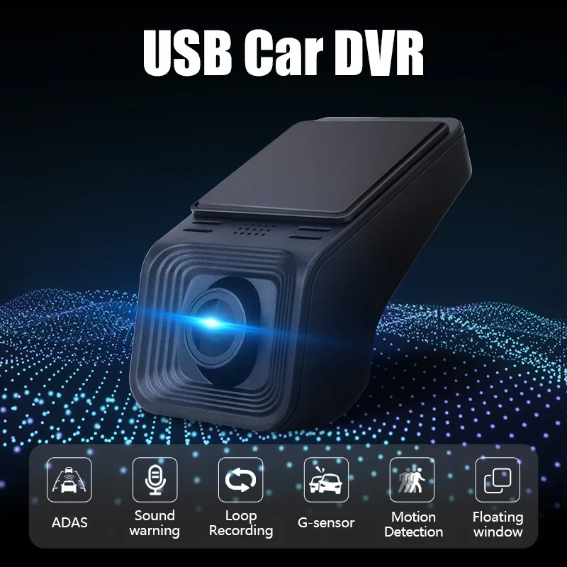 Vtopek ADAS Usb Car DVR Dash Camera Loop Recording For Auto Android Multimedia Player Hidden Type Motion Detection with SD Card