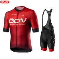 2024 Raudax Gcn Summer Short Sleeve Jersey Breathable Road Bike Uniform MTB Shirt Bicycle Men Cycling Clothing Set Ropa Ciclismo 1