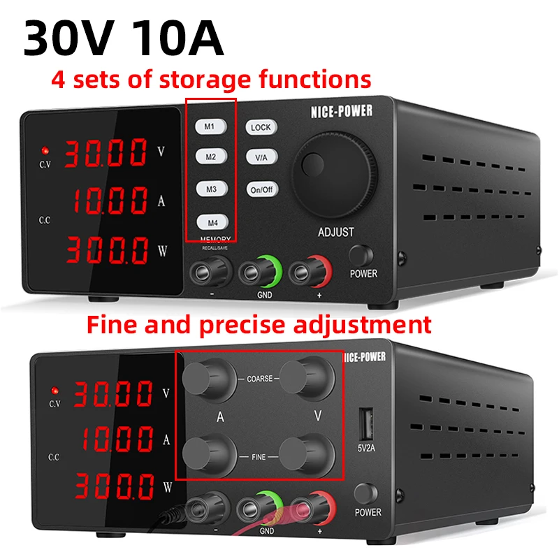 Trasformatori da 480 W CA 220 V a CC 5 V 12 V 24 V 48 V 60 V 220 V 300 V Alimentatore a commutazione regolabile Display digale Corrente limabile  13