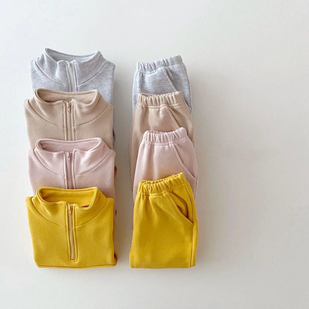 Baby Toddler Letter Hoodie & Pants Set 5