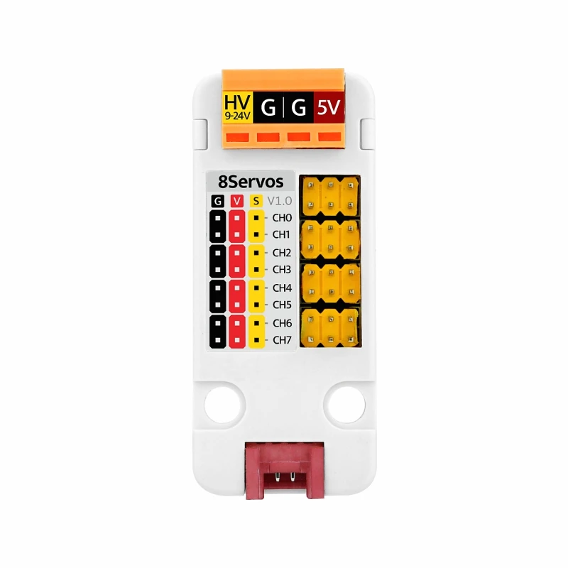 Servo Driver Unit Oficial Stm32f030 M5stack 8-channel - Imagem 6