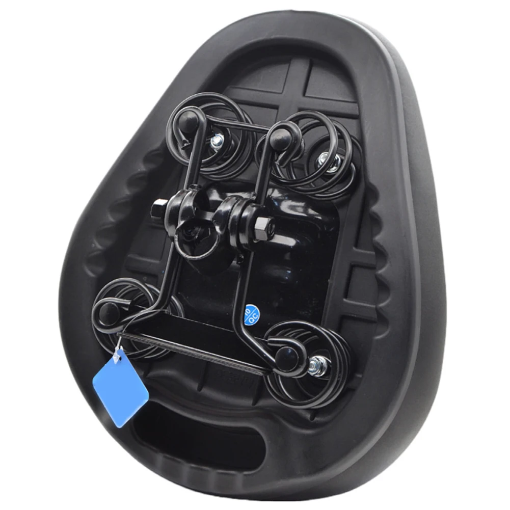 

Saddle Seat Cushion 305mmx220mmx80mm Accessories Black Bread Breathable Comfortable PU Leather Parts High Quality