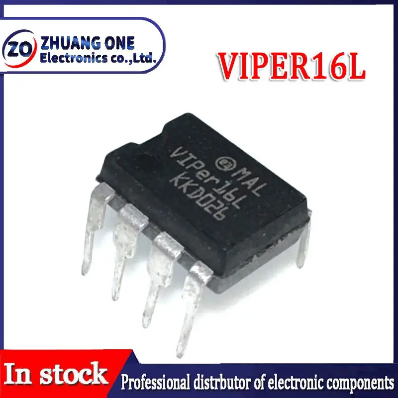 

5 шт. VIPER16L DIP7 VIPER16LN DIP-7 VIPER16 DIP VIPER16H VIPER26L VIPER26 VIPER26LN VIPER27L VIPER27 VIPER27LN VIPER17L VIPER17