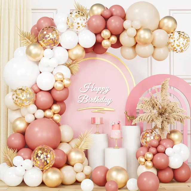 Rose Gold Party Decorations Elegant Decor for All Events 2