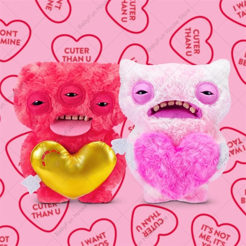 Original Fuggler Ugly Teeth Monster Plüschtiere Fugglers Die Powerpuff Girls Care Bears Love Fuggs Plüschpuppen Geburtstagsgeschenke – Detail 2
