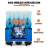 VEVOR Commercial Slushy Machine,12L X 3 Stainless Steel Margarita Smoothie Frozen Drink Maker,860W Slushy Machine for Home Party 5