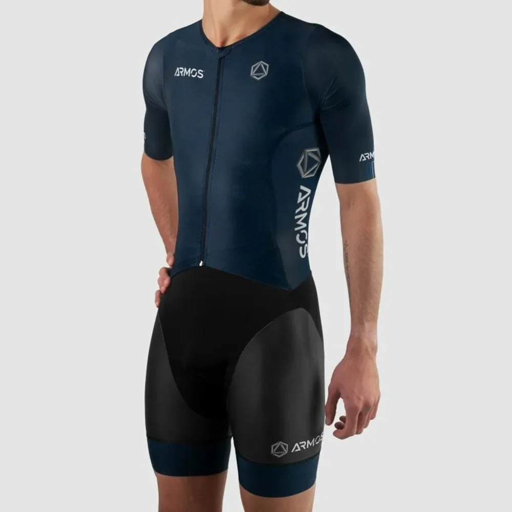 Men's Bike Mtb Triathletes Clothing Running Sports Jumpsuit Inline Skating Lycra Comfort Cycling/running/skating Suit sports jumpsuit