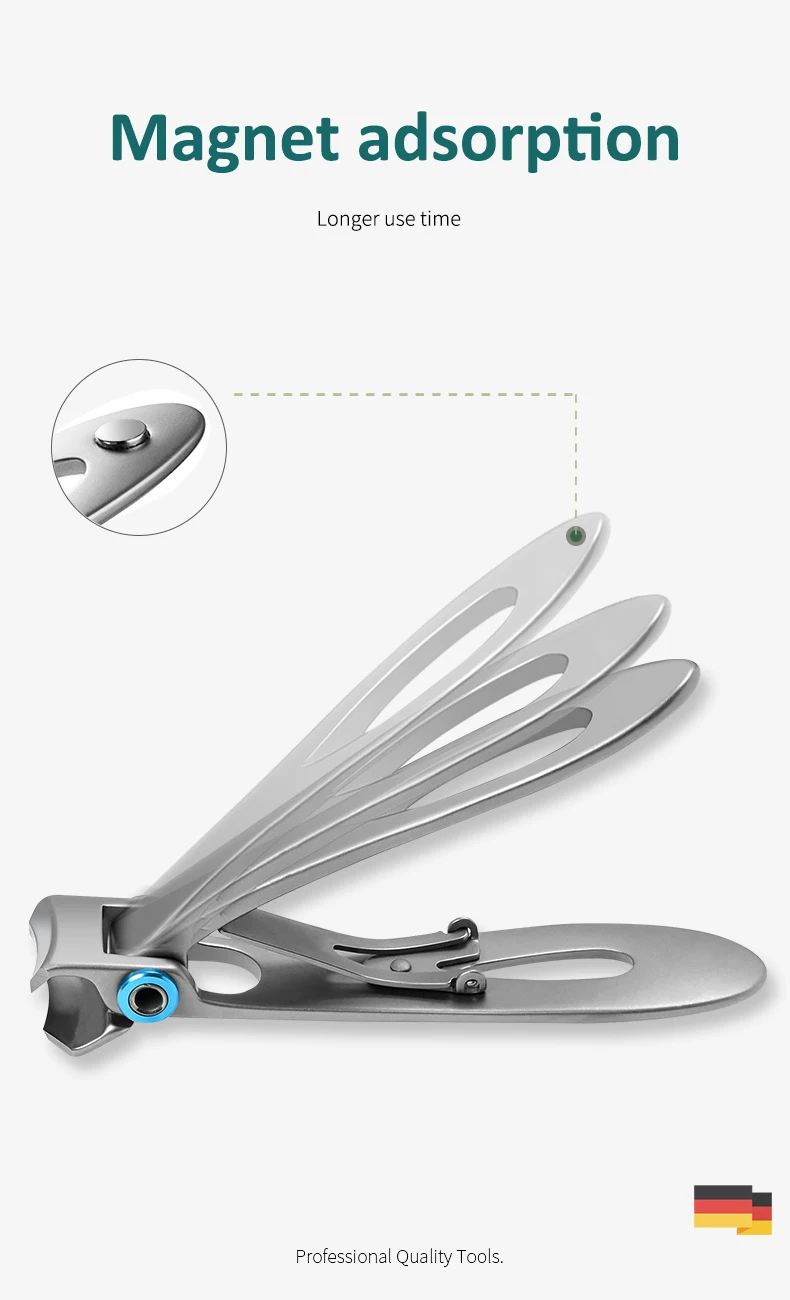Large Opening Nail Clippers - Manicure & Pedicure Tool