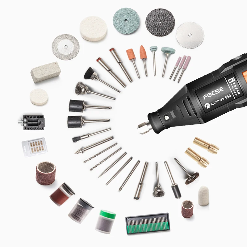 180W Power Electric Mini Drill Engraver Rotary Tool Polishing Grinder Variable Speed Dremel Engraving Pen with Accessories 3