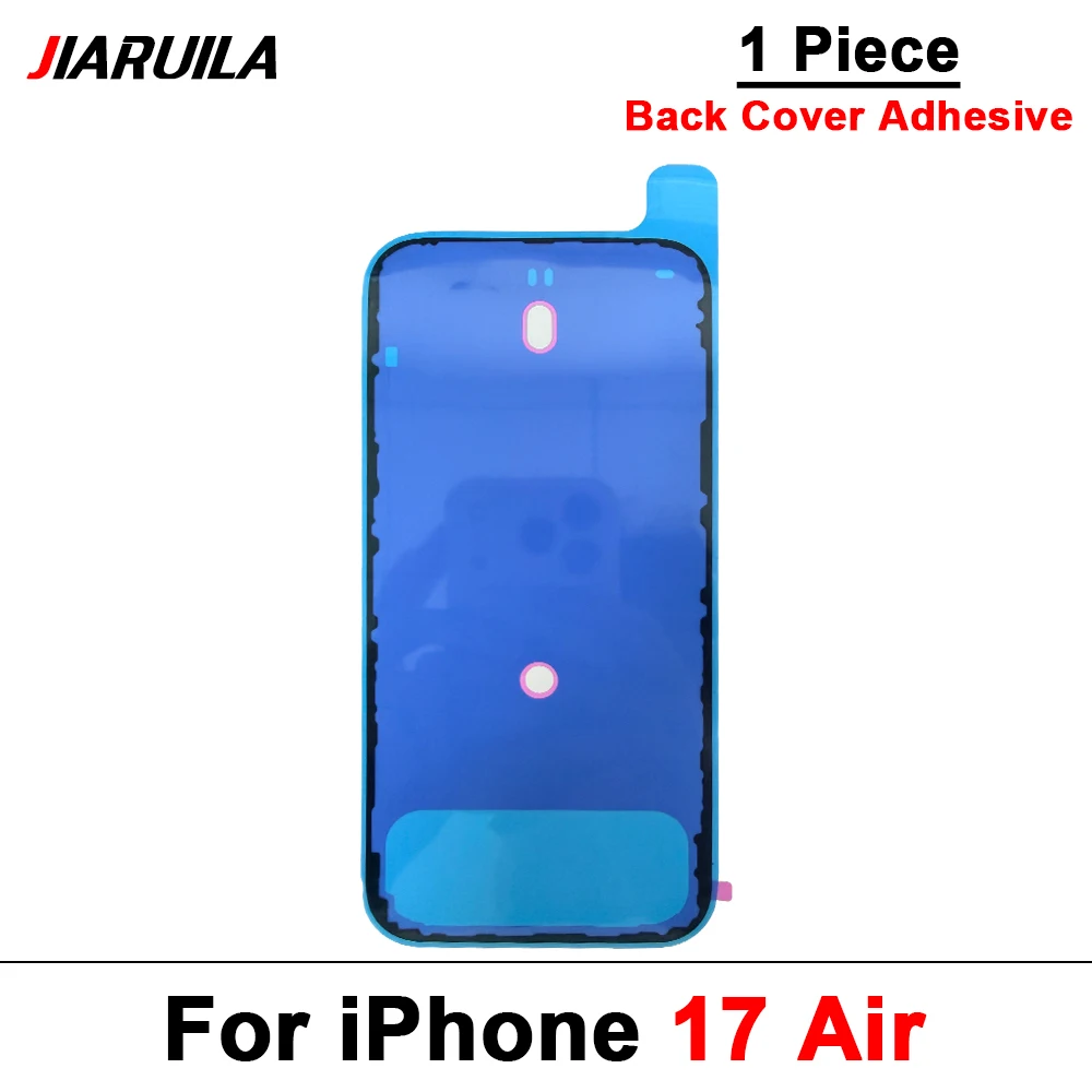 1Pcs，Back Cover Glass Housing Waterproof Seal Sticker For iPhone 14 Plus 15 16 Pro Max 17 Air Phone Repair Tape Parts