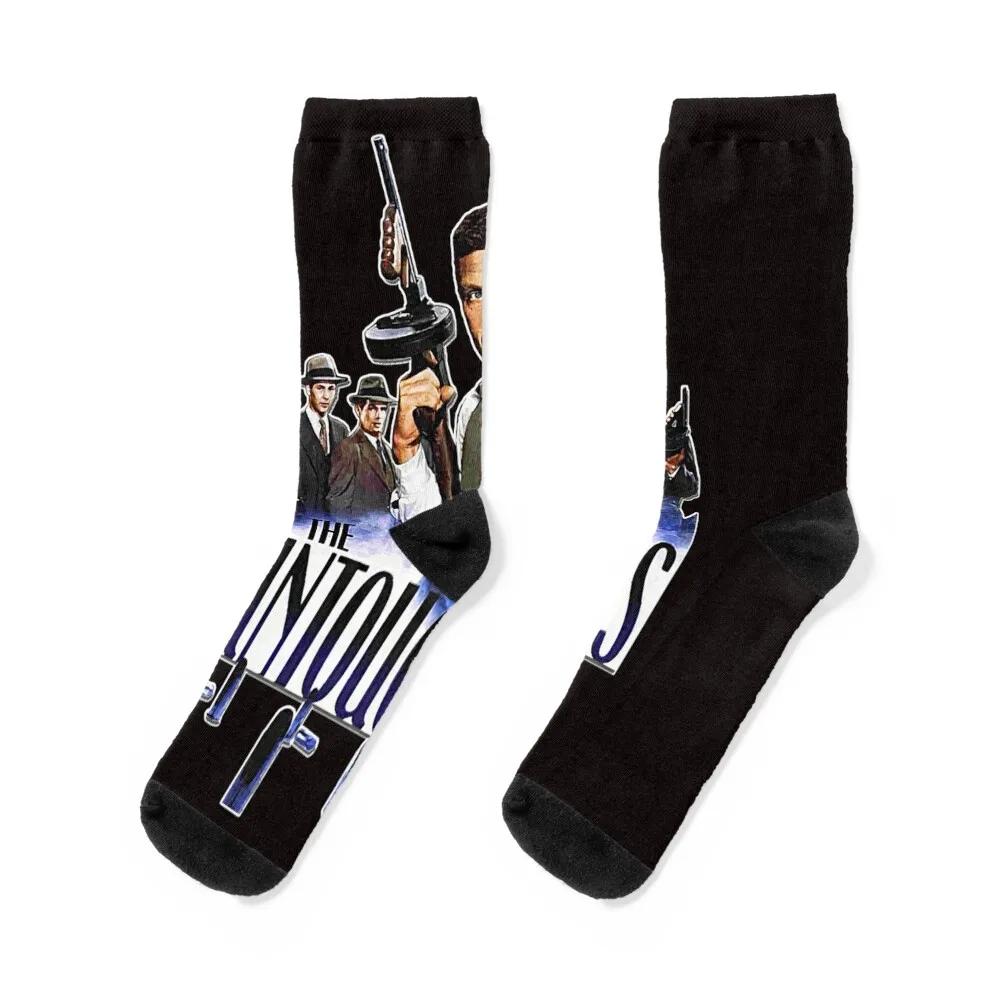 

The Untouchables Eliot Ness Robert Stack Tribute Socks Stockings Rugby designer Socks Girl Men's