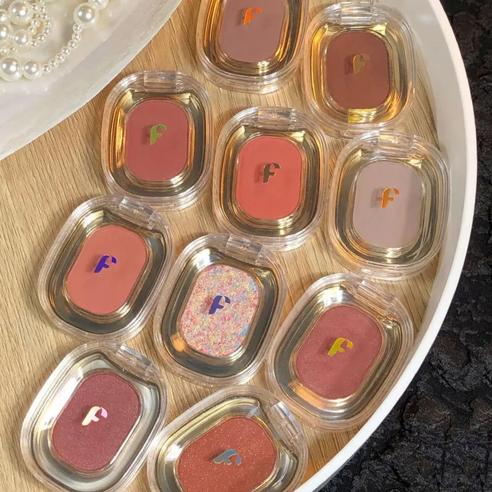 Eye Shadow Smooth Glitter Eyeshadow Low Saturation 9 Colors Eye Cosmetics Monochrome Eyeshadow Matte Eye Shadow Gentle And Clear Waterproof