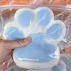 Cat Paw Squishys Fidget Toy Cute Plush Cat Paw Silicone Slow Rebound Pinch Decompressions Toy Stress Release Vent Toy 1