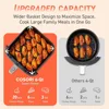 Air Fryer 9-in-1, Compact & Large 6-Qt, Fast Turbo Modes, 90°–450°F Even Results With Precise Temperature Control 6