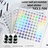 Nail Polish Number Sticker Label Color Gel  Bottle Lipstick Nails Tips Display Mark Numbering Manicure Tool Varnish Glue 1