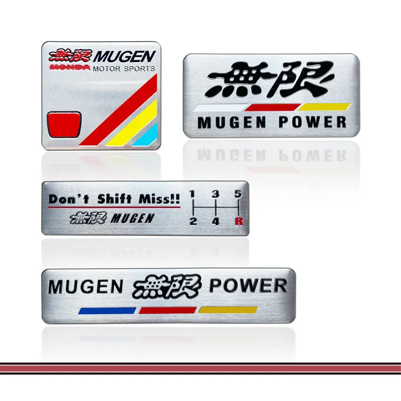 Автомобильный Стайлинг 3D Алюминиевый автомобильный значок наклейка задний