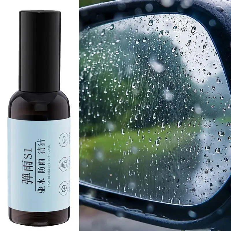 50ml Rainproof Anti-fog Agent For Car Glass Anti Rain Anti-Fog Coating Windshield Cleaner Inside Long Lasting For Glasses