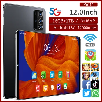 Pro14 Android Tablet - 12-Inch 5G Tablet