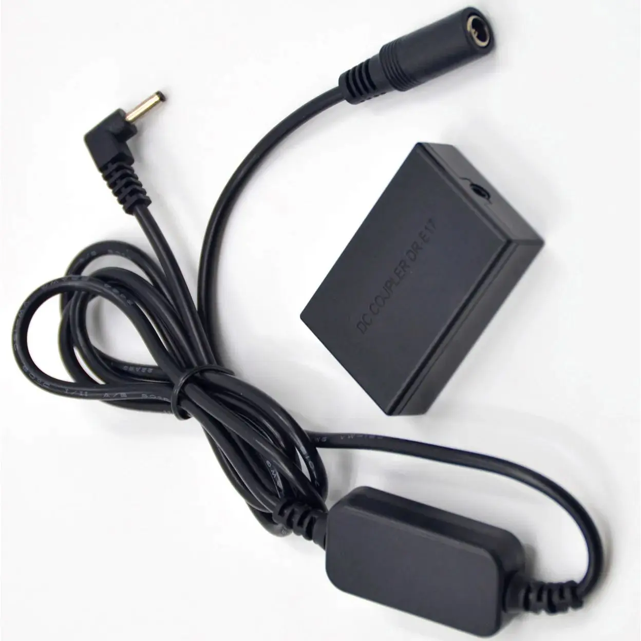 Cavo Dc Step-Down 12V-24V + Batteria Fittizia Lp-E17 Per Canon Eos M3 M5 M6 Eos-M3 Eos-M5 Eos-M6 Accoppiatore Cc Per Fotocamera Dr-E17