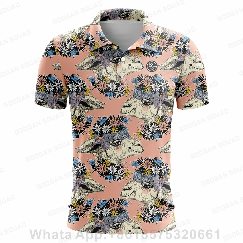 

2023 New Kid's Fashion Printed POLO Shirt Summer Short -sleeved Outdoor Golf Shirt Racing Casual Buttons T -shirt top Breathable
