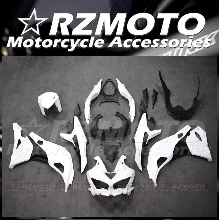

Новый комплект обтекателей для мотоцикла и велосипеда из АБС-пластика, подходит для KAWASAKI ZX-25R 2019 2020 2021 2022 2023, комплект кузова, литьевая форма, белая