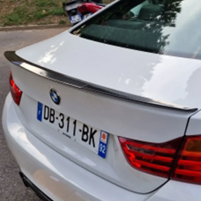 

For BMW 4 Series F32 Spoiler 2014 -2020 M4 Style PSM Style ABS Material Car Rear Spoiler Primer Color Rear Spoiler Auto Parts