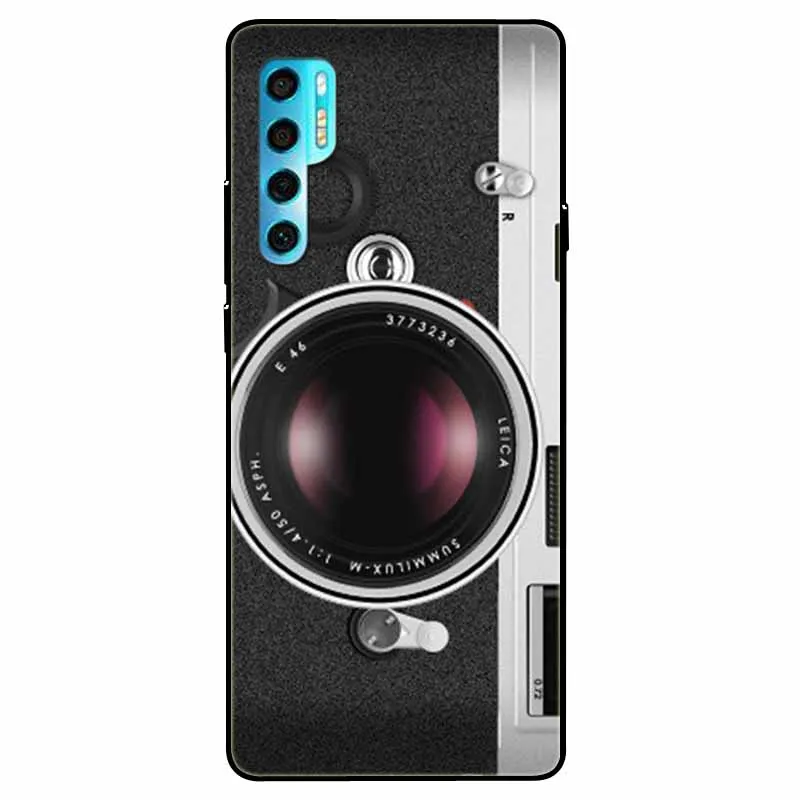 Soft Silicone Wolf Lion TPU Back Case - Protective Cover