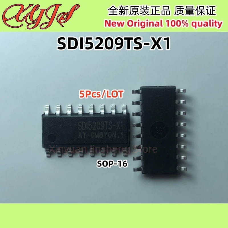 5 개/몫 SDI5209TS-X1 SDI5209TS SD15209TS-X1 SD15209TS SDI5209 SOP-16 오리지널 신제품 100% 품질