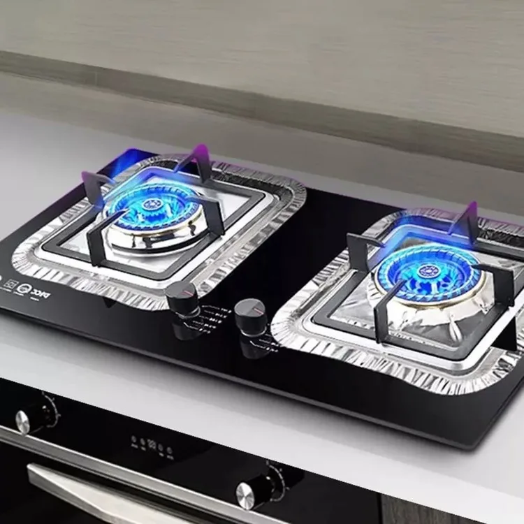 Description Picture 5 of itemAluminum Foil Burner Covers Disposable Stove Liners for Gas Cooktops Oil-Proof Cooking Protectors (Easy Clean)