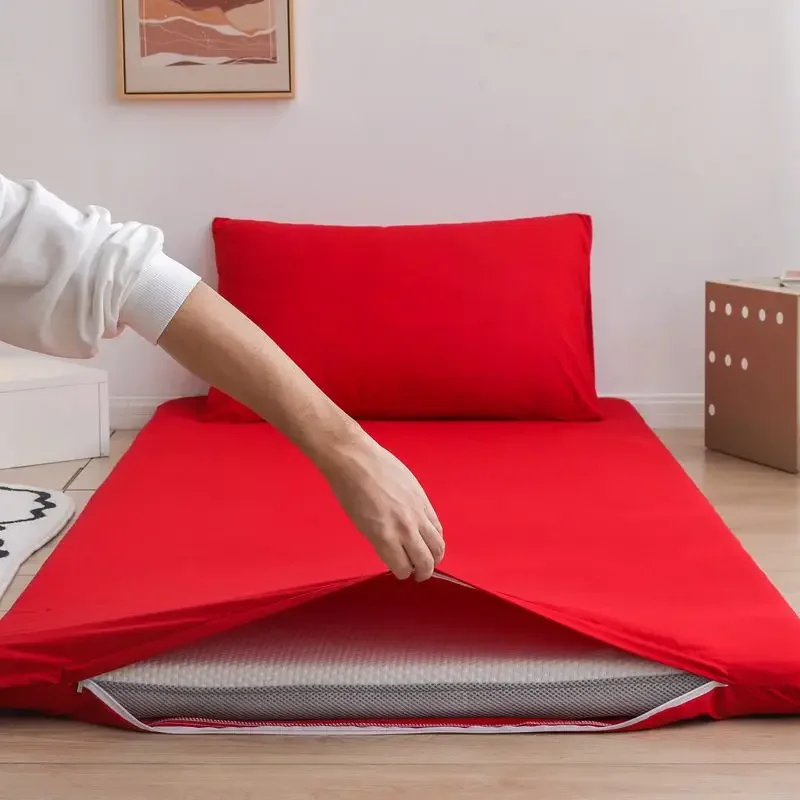 غطاء واقي مراتب مغلق بالكامل بسحَّاب ، وسادة حماية...