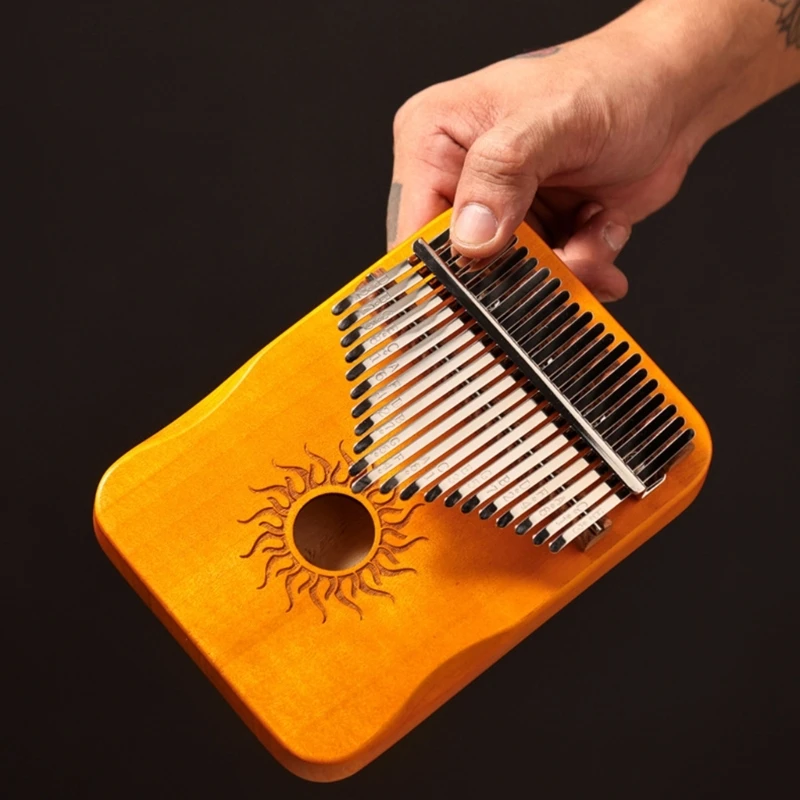 Portable Small Thumb Piano 17/21 Keys Thumb Piano Musical Instrument