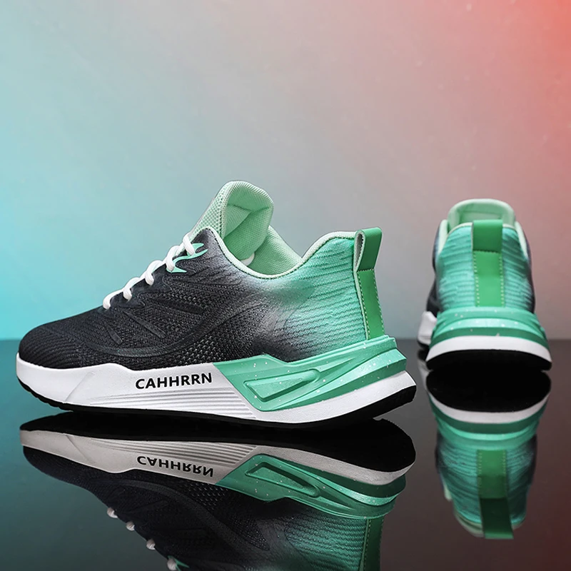 

Мужские кроссовки для бега четыре сезона, дышащие спортивные ботинки для улицы, разноцветная весенняя обувь для студентов и бега