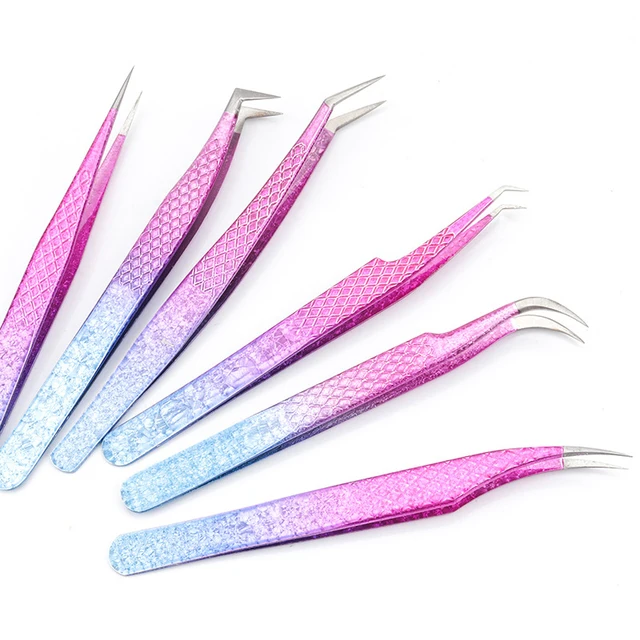 Professional Eyelash Tweezers for Accurate and Stunning Lash Extensions 2