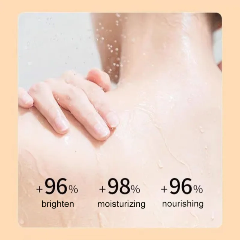 Papaya Shower Gel Longlasting Fragrance Refreshing Deodorizing Body Mite Removing Shower Gel