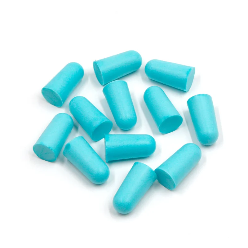 60pcs Type Foam Earplugs Anti-Noise Abatement Sleeping Ear Plug Mulitcolor Noise-canceling Earplugs Slow Rebound Noise Reduction