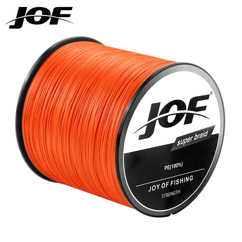 

JOF 300M 4 Strands Braided Fishing Line Japanese Durable Multifilament Super Strong Sea Bass Wire Multicolor 100% PE
